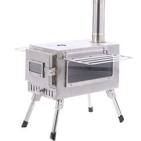 Stainless Steel Camping Stove Manufacturer - Portable Hot Tent Stove with Chimney