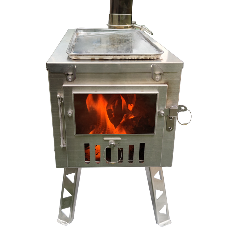 Stainless Steel Camping Stove Manufacturer - Portable Lightweight Secondary Combustion