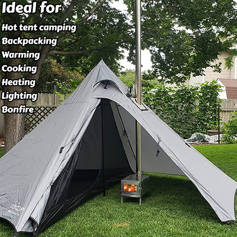 Stainless Steel Camping Stove Supplier - Portable Lightweight Hot Tent Stove