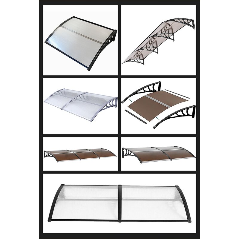 PC Sunlight Board Awning Supplier - Garden Patio UV Protection Canopy