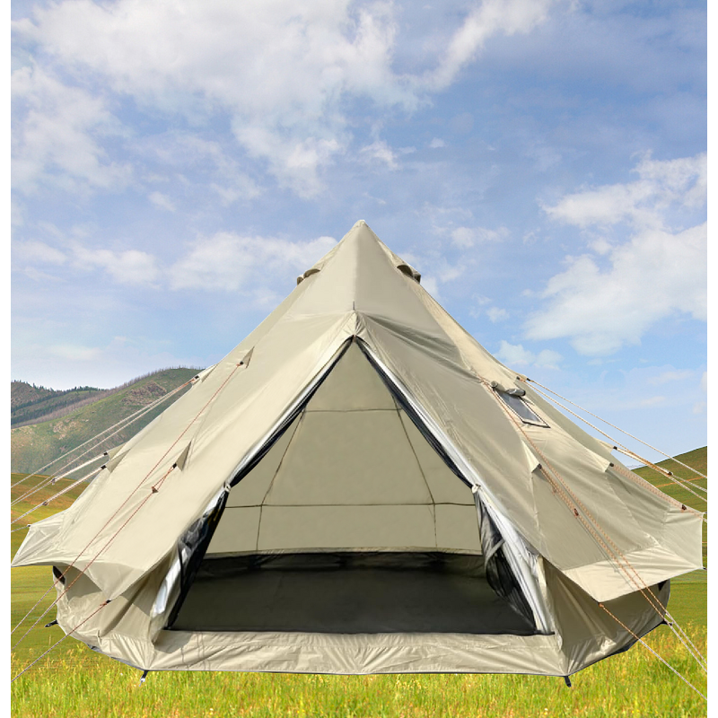 Luxury Camping Tent Manufacturer - Extra Large 5m Oxford Family Bell Tent