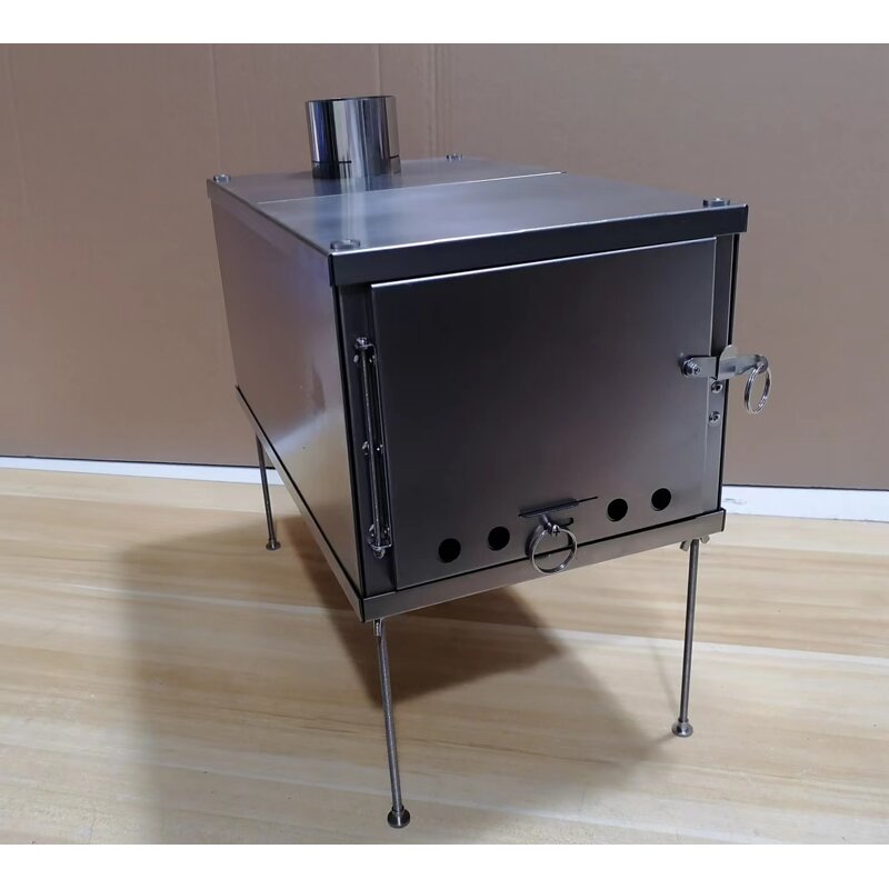 Ultralight Titanium Camp Stove Supplier - Collapsible with 2.5M Pipes