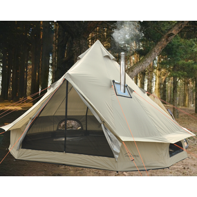 Luxury Camping Tent Manufacturer - Extra Large 5m Oxford Family Bell Tent