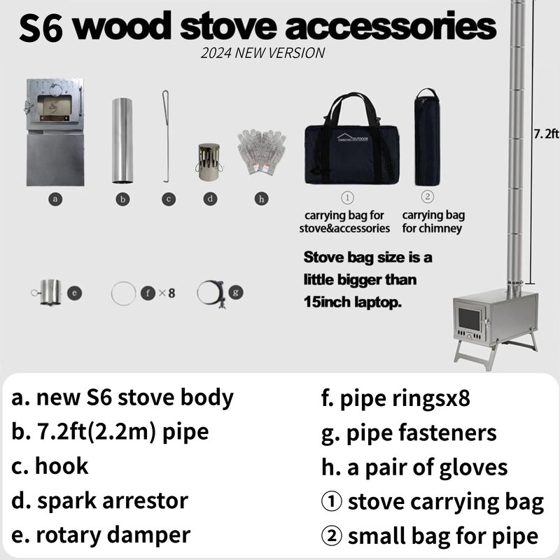 Portable Tent Stove Factory - Stainless Steel Wood Burning Hot Stove