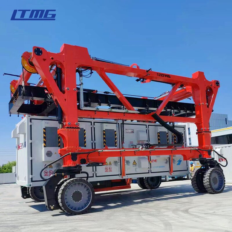 Container Straddle Carrier Supplier - LTMG 35-80 Ton Rubber Tyre
