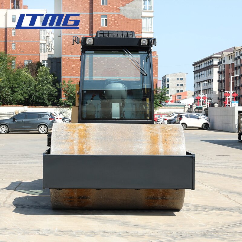 Single Drum Road Roller Manufacturer - 10-12ton Vibratory Smooth