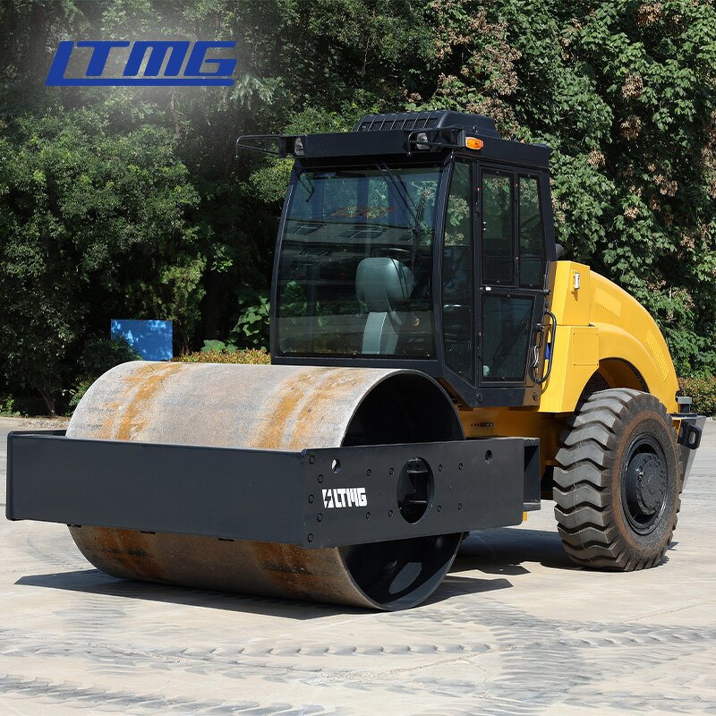 Single Drum Road Roller Manufacturer - 10-12ton Vibratory Smooth