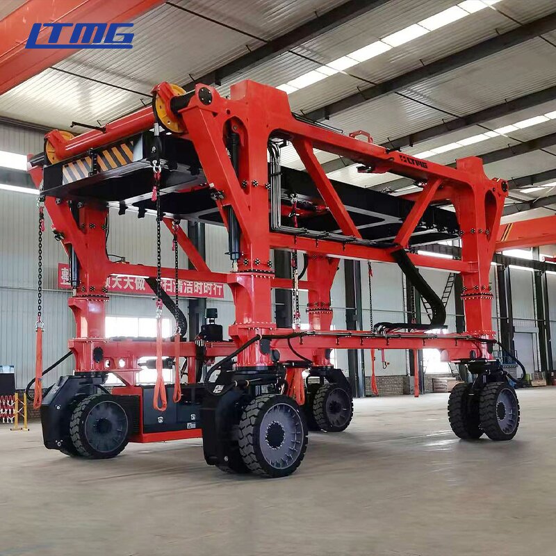 Container Straddle Carrier Supplier - LTMG 35-80 Ton Rubber Tyre