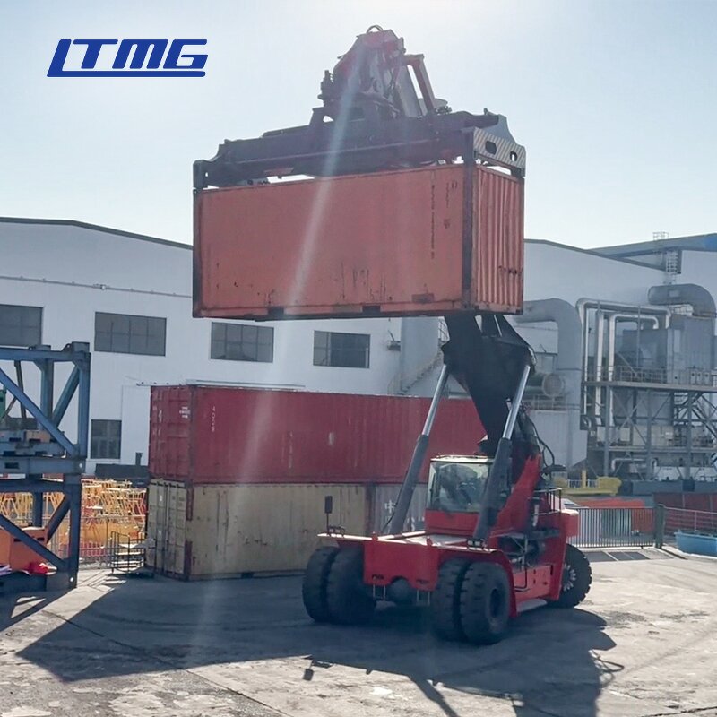 Port Machinery Supplier - LTMG Hot Selling 45ton Reach Stacker