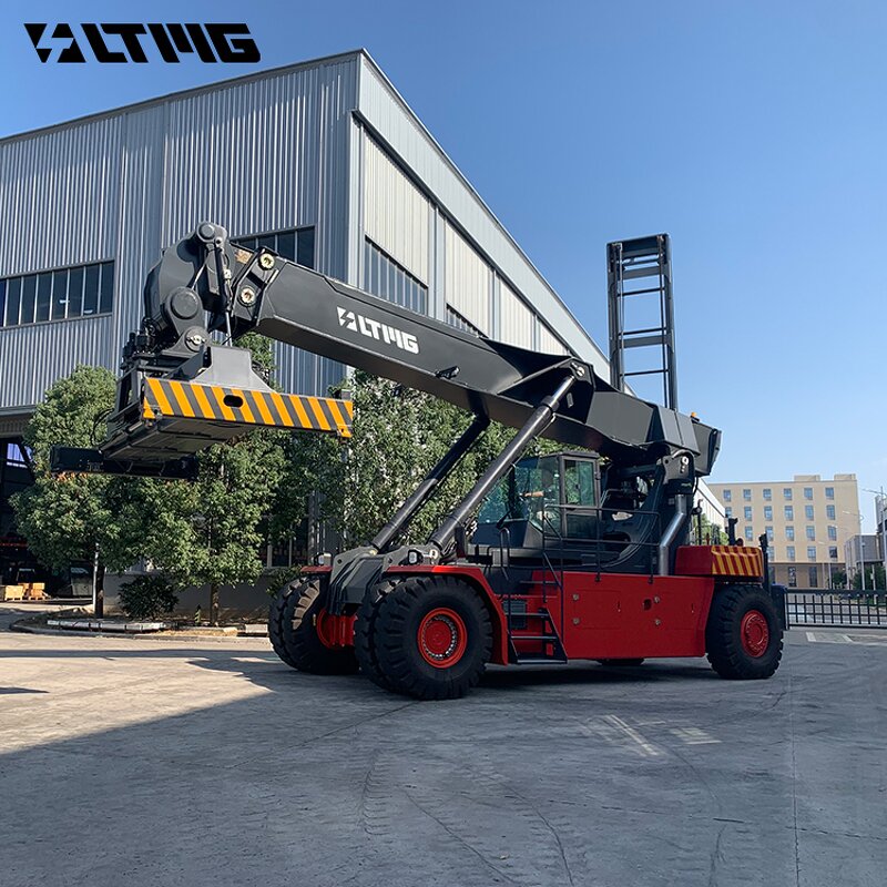 Port Machinery Supplier - Fast Transport 45 Tons Reach Stacker