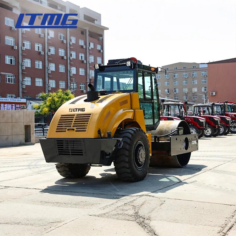 Single Drum Road Roller Manufacturer - 10-12ton Vibratory Smooth