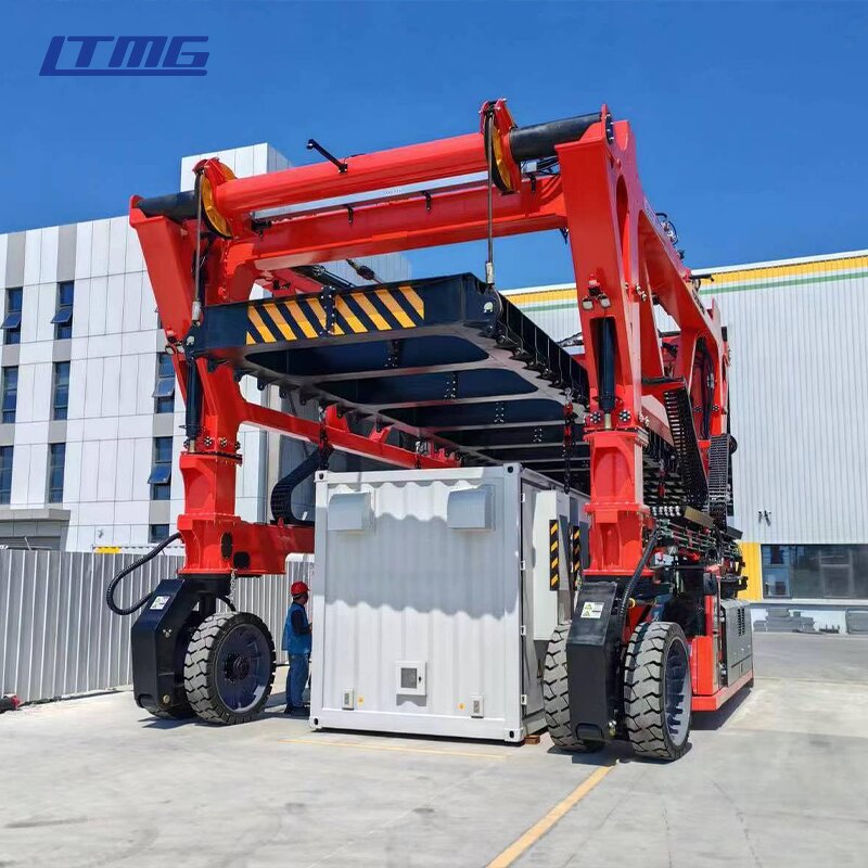 Container Straddle Carrier Supplier - LTMG 35-80 Ton Rubber Tyre
