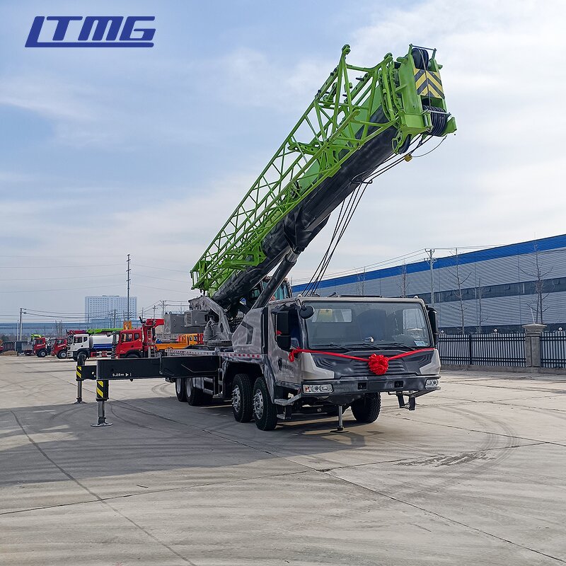Hydraulic Truck Crane Manufacturer - Wheeled 50 Ton Telescopic Boom