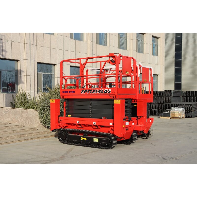 Crawler Scissor Lift Manufacturer - Outrigger Stable Elevating Work Platform