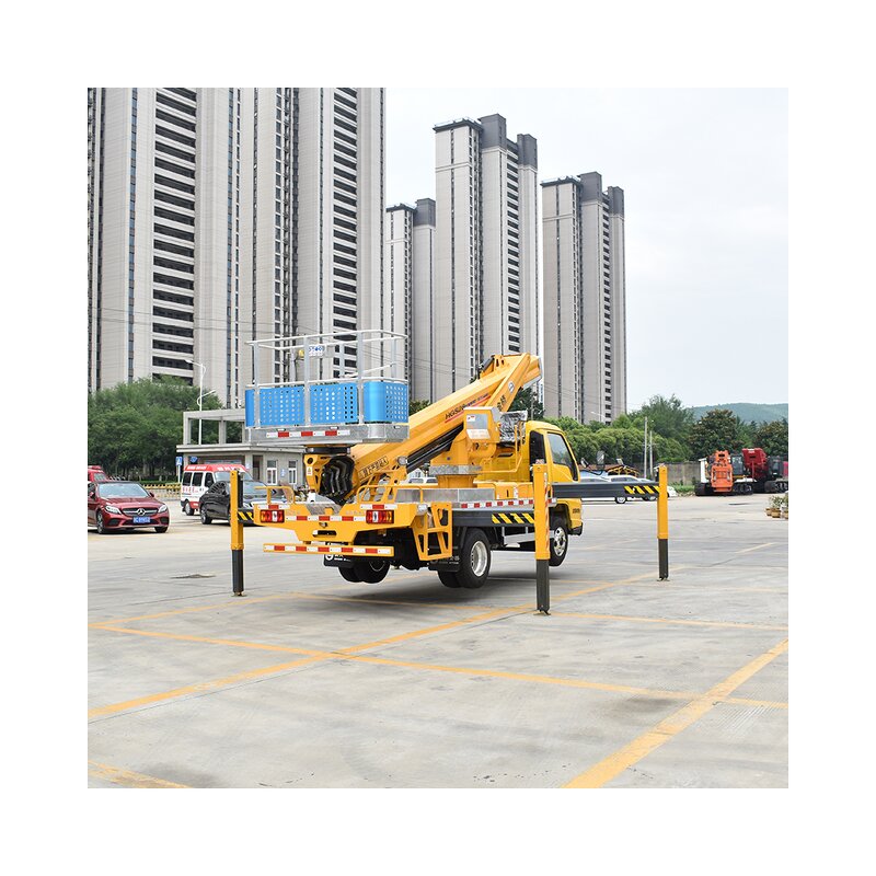 Aerial Bucket Lift Truck Factory - Telescopic Boom Working Truck with Basket