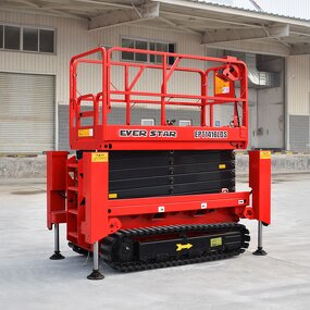 Tracked Scissor Lift Supplier - Rough Terrain Aerial Work Platform