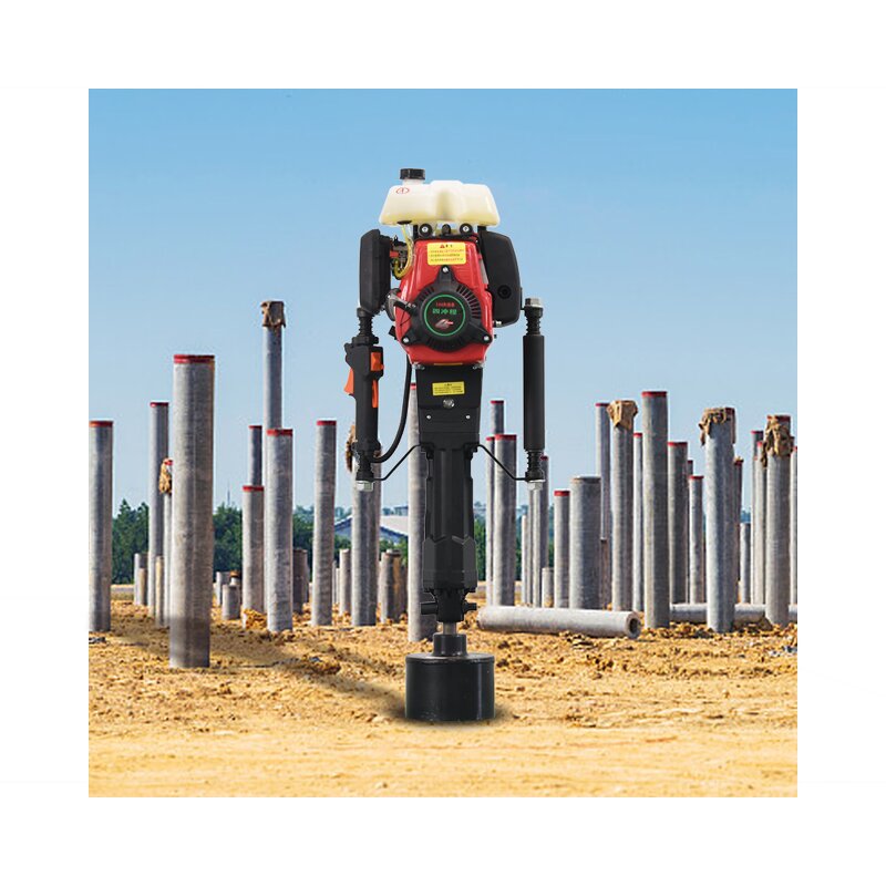 Fence Post Driver Supplier - 3200w 4-Stroke Hydraulic Post Hammer