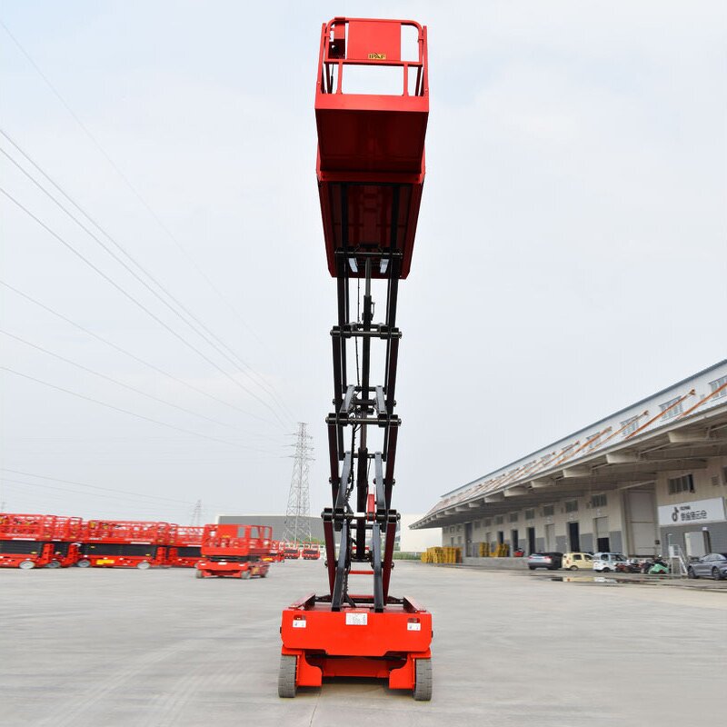 Aerial Work Lift Manufacturer - Wheeled Mobile Hydraulic Scissor Lift