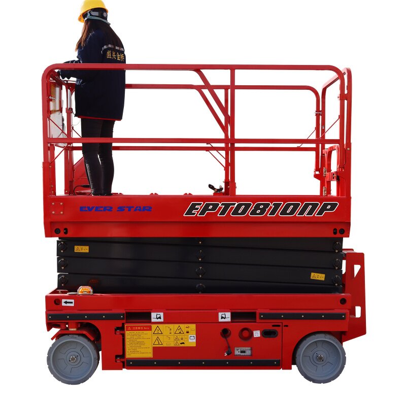 Mini Scissor Lift Factory - Heavy Duty Four Wheels Self Propelled
