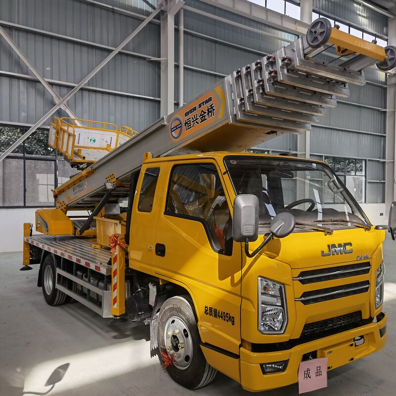 Cherry Picker Truck Factory - Hydraulic Aerial Cage Overhead Working Truck