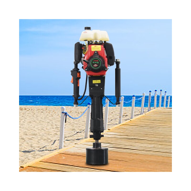 Manual Pile Driver Factory - Post Ground Screw Driver Quick Hitch