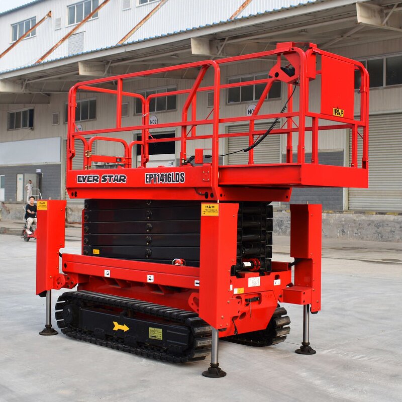 Tracked Scissor Lift Supplier - Rough Terrain Aerial Work Platform