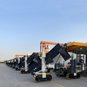 Asphalt Paver Finisher Supplier - 8M Width Wheeled Asphalt Paver