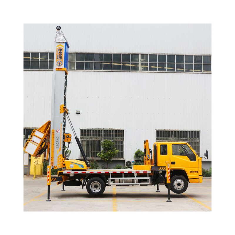 Ladder Lift Truck Supplier - Hydraulic Truck Mounted Telescopic Access Ladders