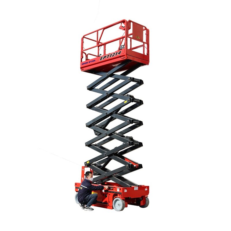Mini Scissor Lift Factory - Electric Mobile Self Propelled Scaffolding