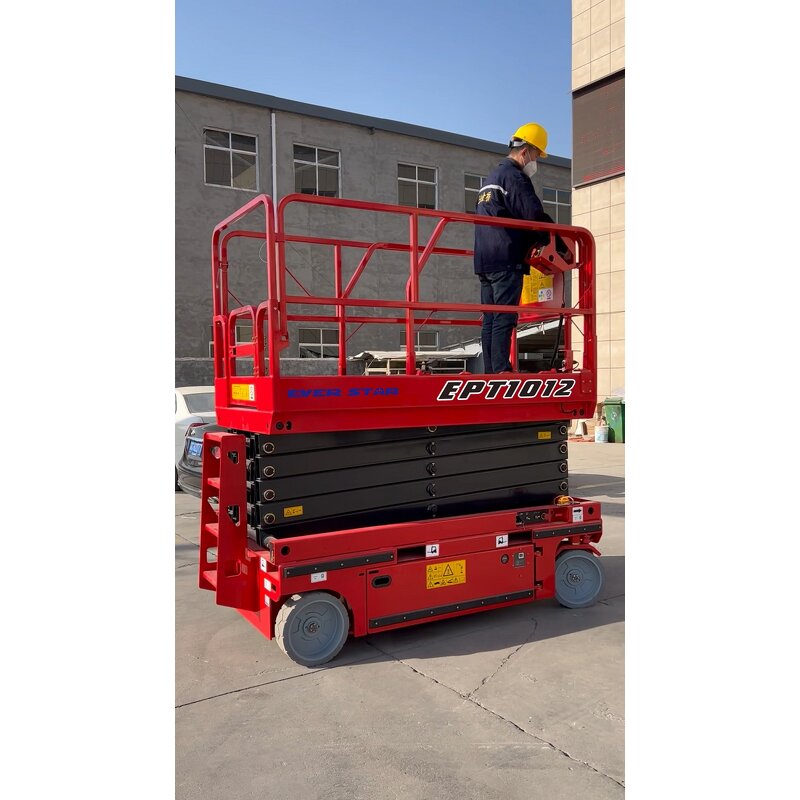 Mini Scissor Lift Factory - Wheeled Self Propelled Aerial Work Platform