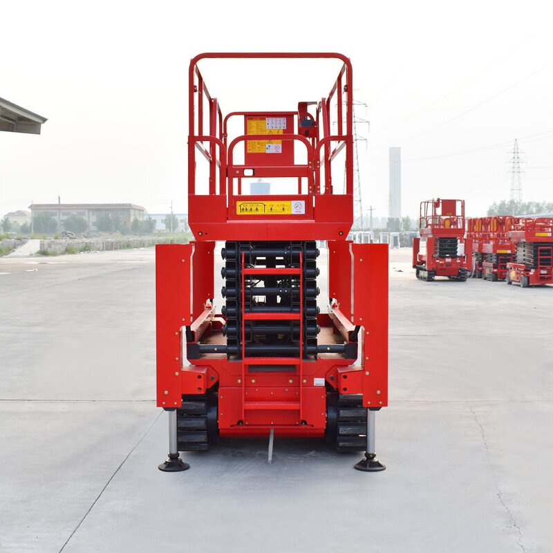 Scissor Lift Supplier - Electric Mobile Tracked for Rough Terrain