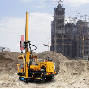 Rotary Drilling Rig Manufacturer - Photovoltaic Screw Pile Driver Factory Sale