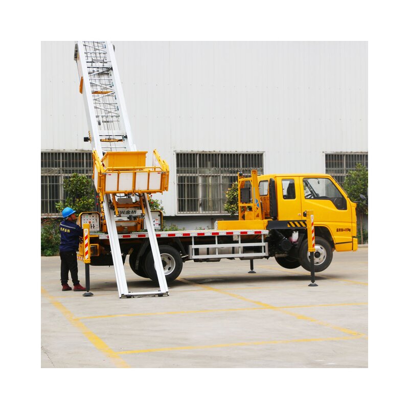 Ladder Lift Truck Factory - 32m for House Moving Max Loading 200kg