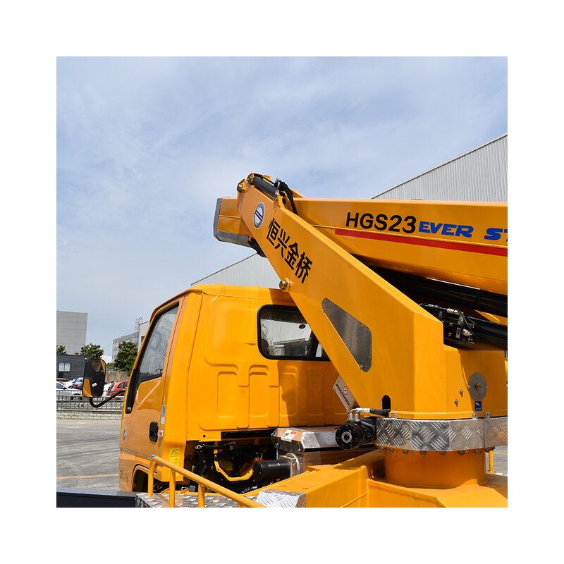 Bucket Truck Factory - Hydraulic Truck Mounted Telescopic Ladders Boom Lift