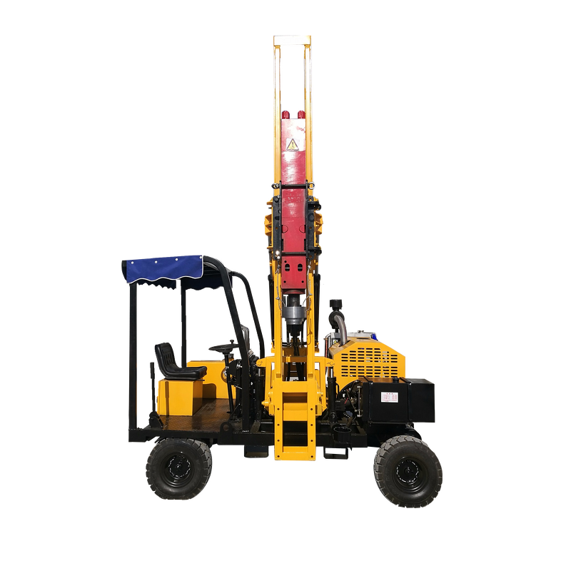 Highway Guardrail Pile Driver Manufacturer - Fluid-drive Installation Machine
