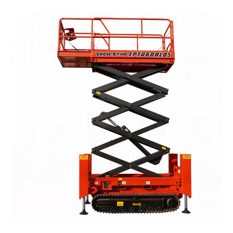 Scissor Lift Manufacturer - Rough Terrain Self Propelled Track Mobile