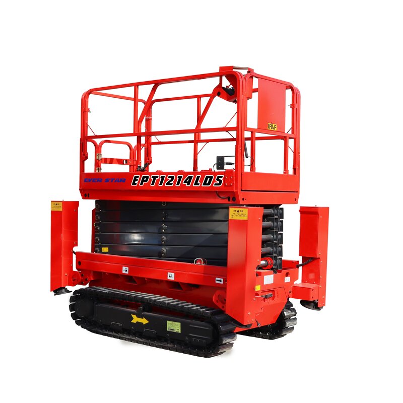 Scissor Lift Manufacturer - Rough Terrain Self Propelled Track Mobile