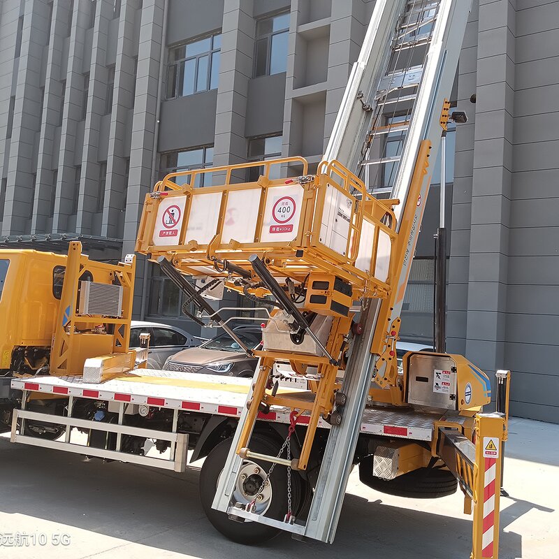 Cherry Picker Truck Factory - Hydraulic Aerial Cage Overhead Working Truck