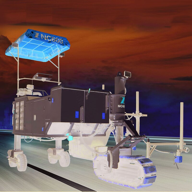 Concrete Curb and Gutter Machine Factory - Electric Cement Road Kerb Paver