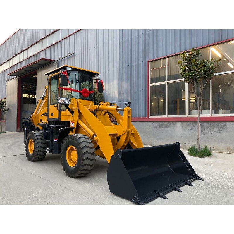 Small Tractor Backhoe Loader Manufacturer - Mini Wheel Electrical Retro Excavator