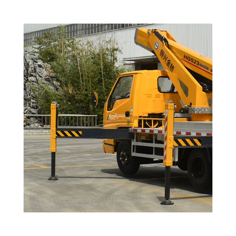 Bucket Lift Truck Supplier - Telescopic Boom Truck Crane Bucket