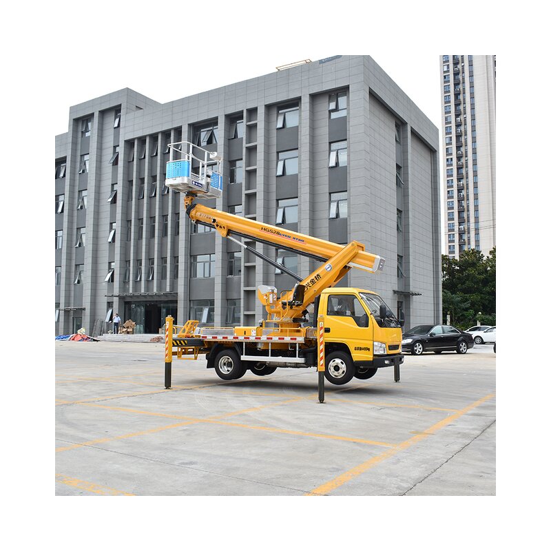 Telescopic Boom Bucket Truck Manufacturer - 28M for Aerial Work Lifting People