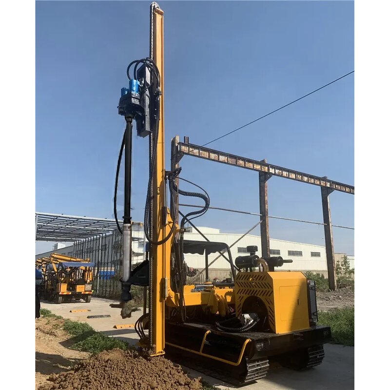 Rotary Drilling Rig Manufacturer - Photovoltaic Screw Pile Driver Factory Sale
