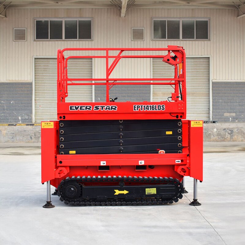 Scissor Lift Supplier - Electric Mobile Tracked for Rough Terrain