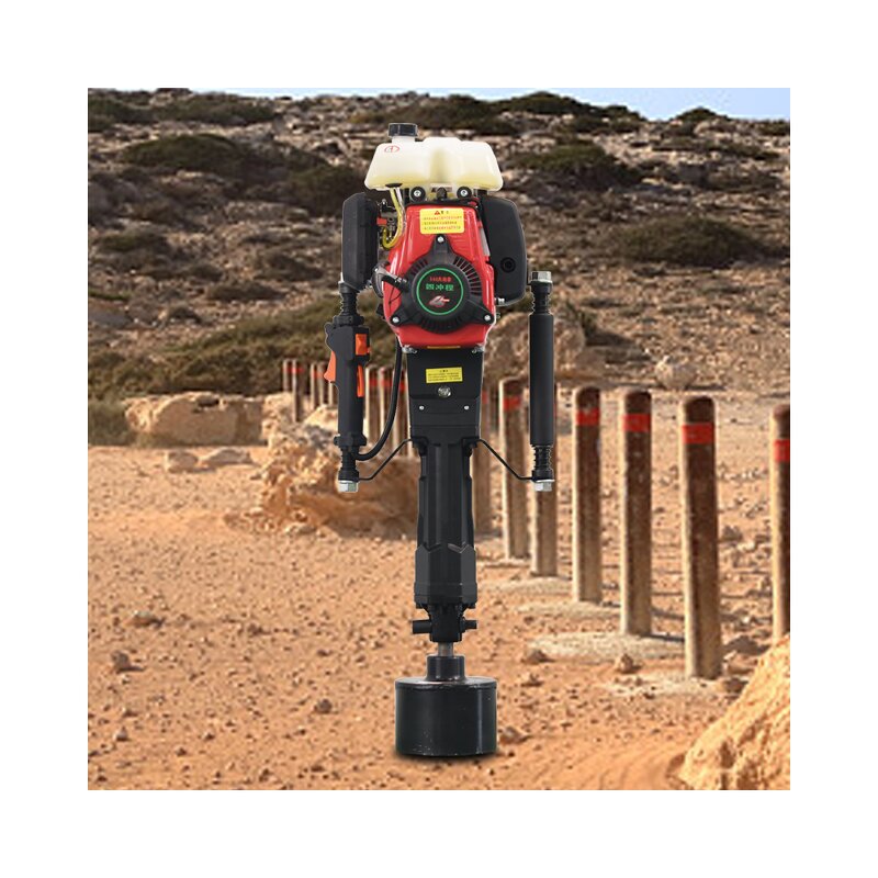 Mini Pile Machine Supplier - Hand Held Ground Screw Driver Gasoline