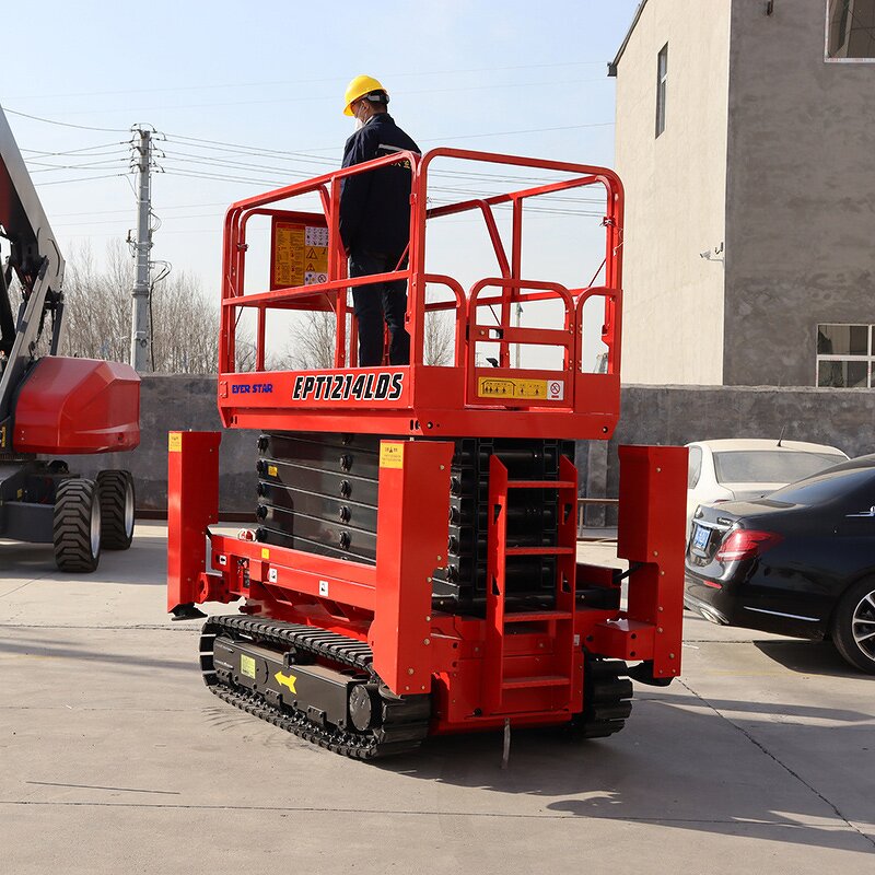 Tracked Scissor Lift Supplier - Rough Terrain Aerial Work Platform