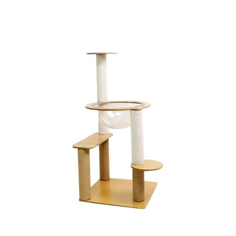 Cat Bed Supplier - UT Space Capsule Sisal Two-layer Climbing