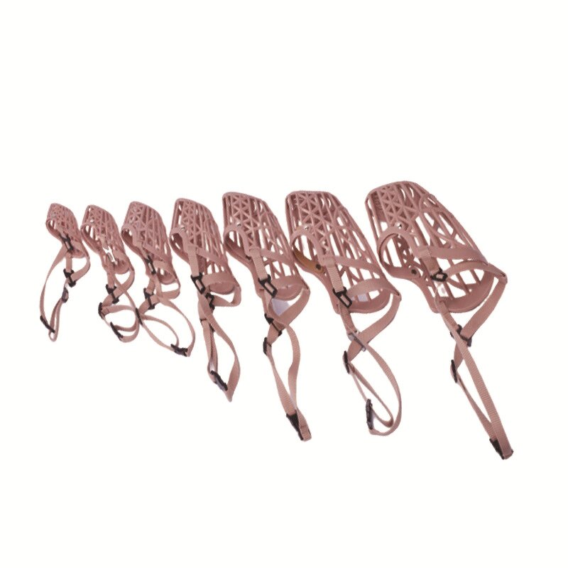 Dog Muzzle Manufacturer - UT Anti-bite Pink Silicone Puppy