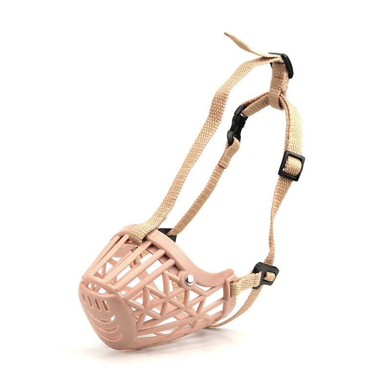 Dog Muzzle Manufacturer - UT Anti-bite Pink Silicone Puppy