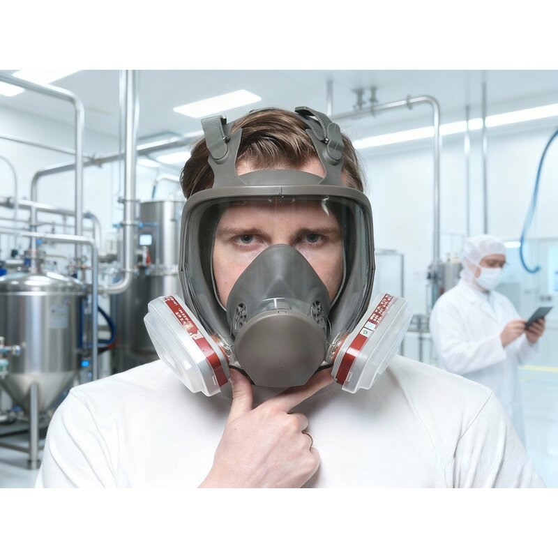 Silicone Full Face Mask Manufacturer - UT 6800 6900 Gas Protection